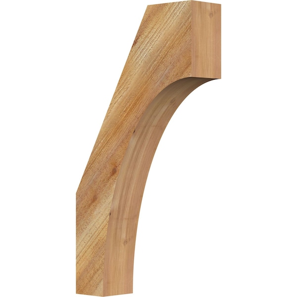 Ekena Millwork 4"W x 14"D x 26"H Westlake Rough Sawn Knee Brace, Western Red Cedar BRC04X14X26WTL00RWR - main
